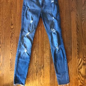 Hollister High Rise Super Skinny Jeans